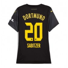 Borussia Dortmund Marcel Sabitzer #20 Bortedrakt Kvinner 2024-25 Kortermet